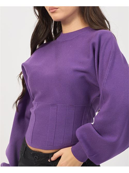 Pull Silvian Heach ? manches bouffantes SILVIAN HEACH | GPA24276MAPURPLE SAPPHIRE